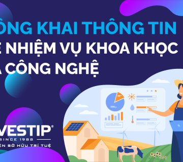 Công khai thông tin về nhiệm vụ khoa khọc và công nghệ